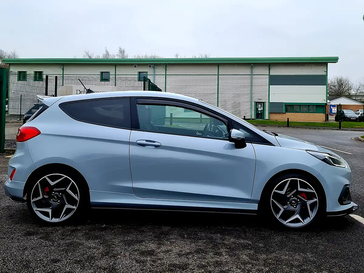Used 2019 Ford Fiesta ST-3 Silver Fox - Interior and Exterior details 5