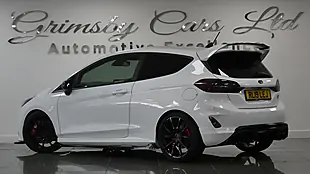 Used 2019 Ford Fiesta ST-3 White - Interior and Exterior details 3