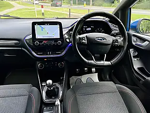 Used 2019 Ford Fiesta ST-Line Blue - Interior and Exterior details 12