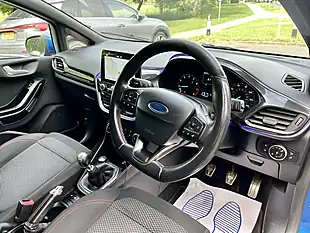 Used 2019 Ford Fiesta ST-Line Blue - Interior and Exterior details 17