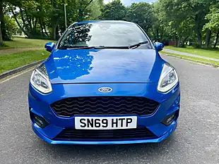 Used 2019 Ford Fiesta ST-Line Blue - Interior and Exterior details 2