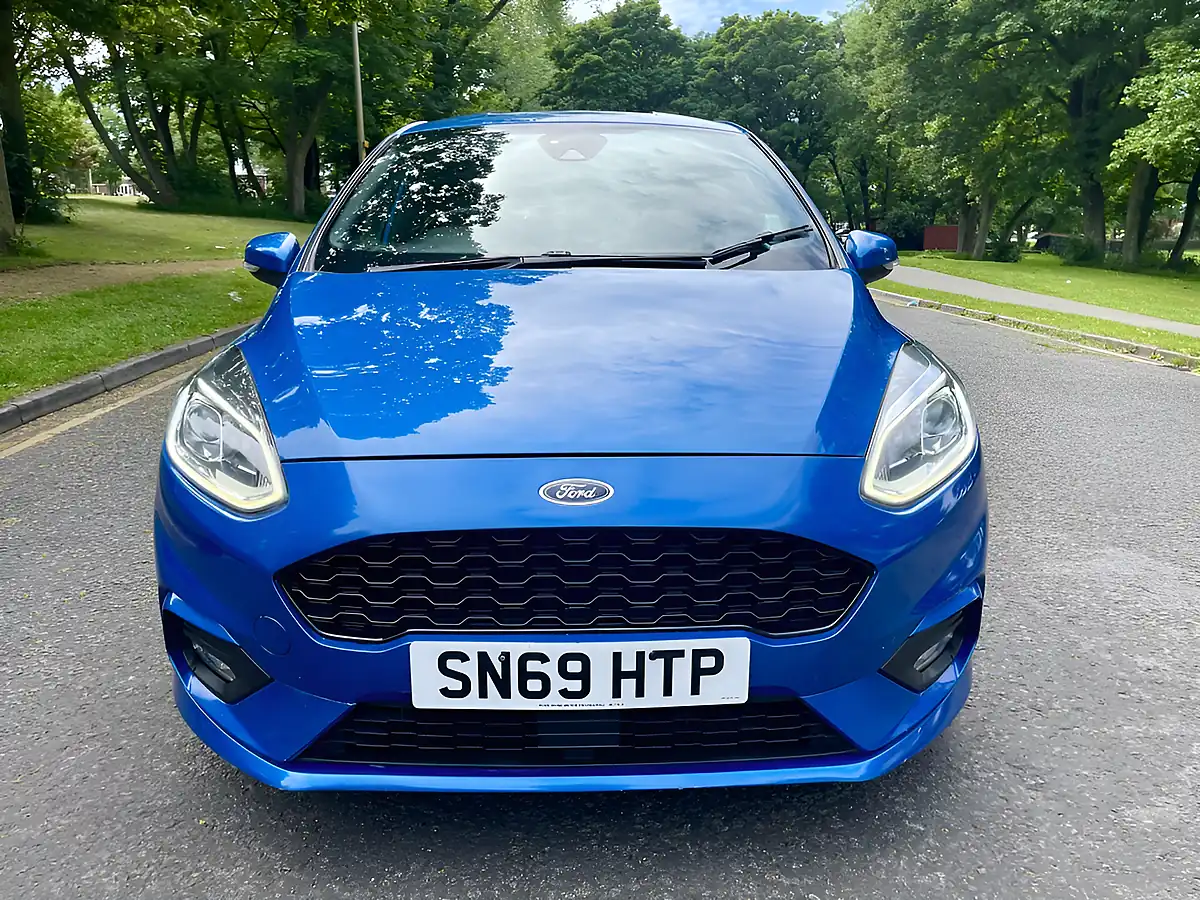 Used 2019 Ford Fiesta ST-Line Blue - Interior and Exterior details 2