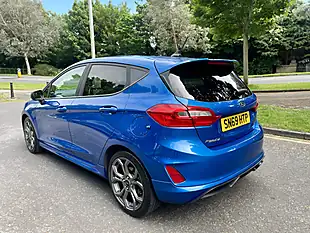 Used 2019 Ford Fiesta ST-Line Blue - Interior and Exterior details 4