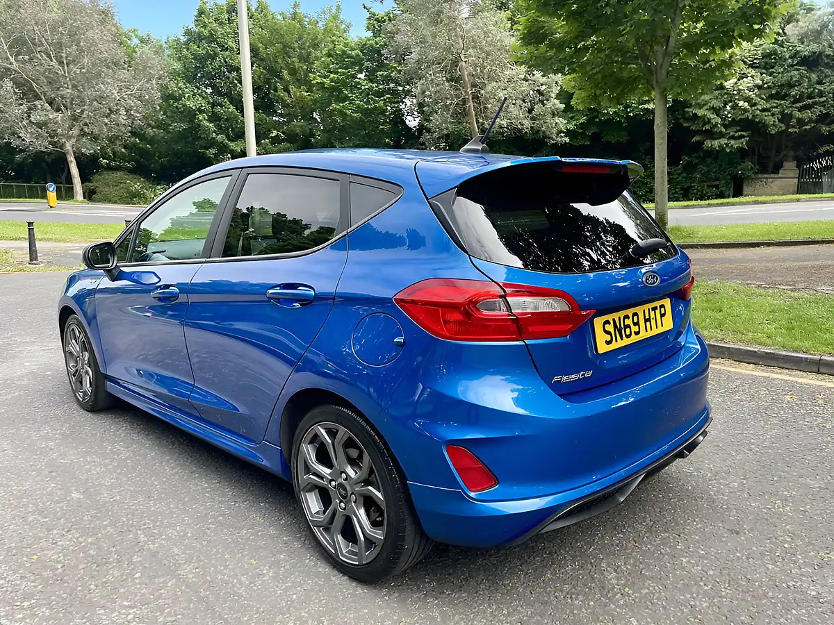 Used 2019 Ford Fiesta ST-Line Blue - Interior and Exterior details 4