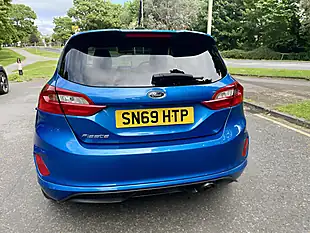 Used 2019 Ford Fiesta ST-Line Blue - Interior and Exterior details 5
