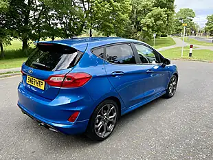Used 2019 Ford Fiesta ST-Line Blue - Interior and Exterior details 6
