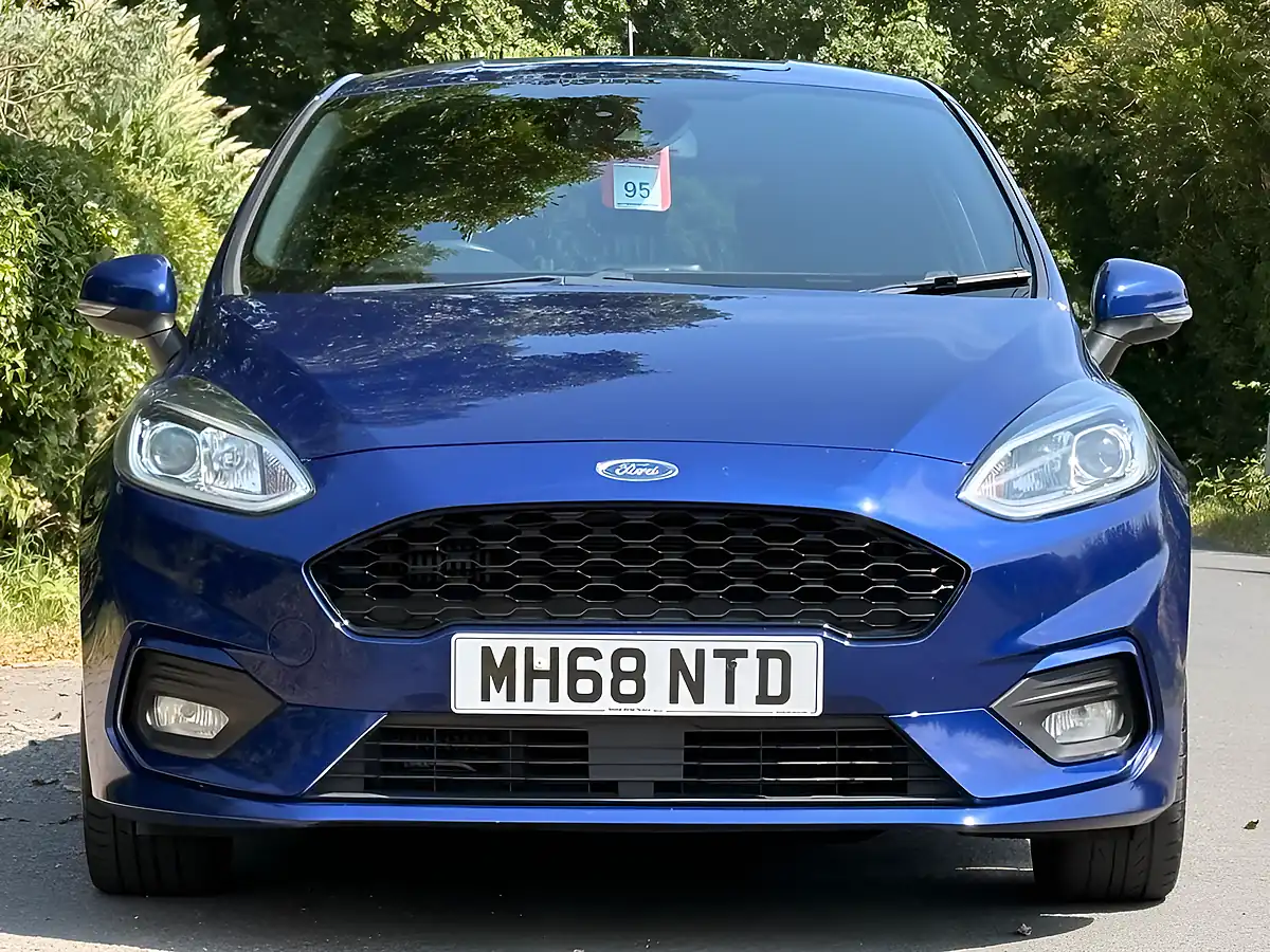 Used 2019 Ford Fiesta ST-Line Blue - Interior and Exterior details 2