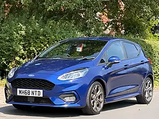 Used 2019 Ford Fiesta ST-Line Blue - Interior and Exterior details 3