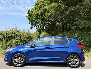 Used 2019 Ford Fiesta ST-Line Blue - Interior and Exterior details 4