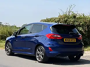 Used 2019 Ford Fiesta ST-Line Blue - Interior and Exterior details 6
