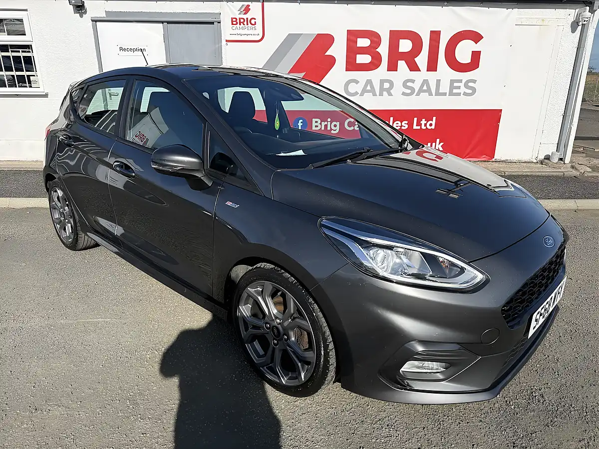 Used 2019 Ford Fiesta ST-Line Grey - Front View