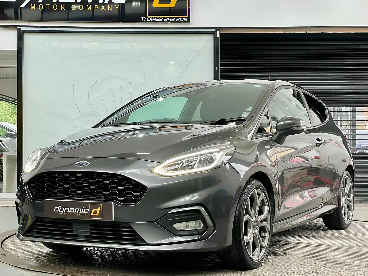 Used 2019 Ford Fiesta ST-Line Grey - Front View