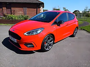 Used 2019 Ford Fiesta ST-Line Red - Interior and Exterior details 4