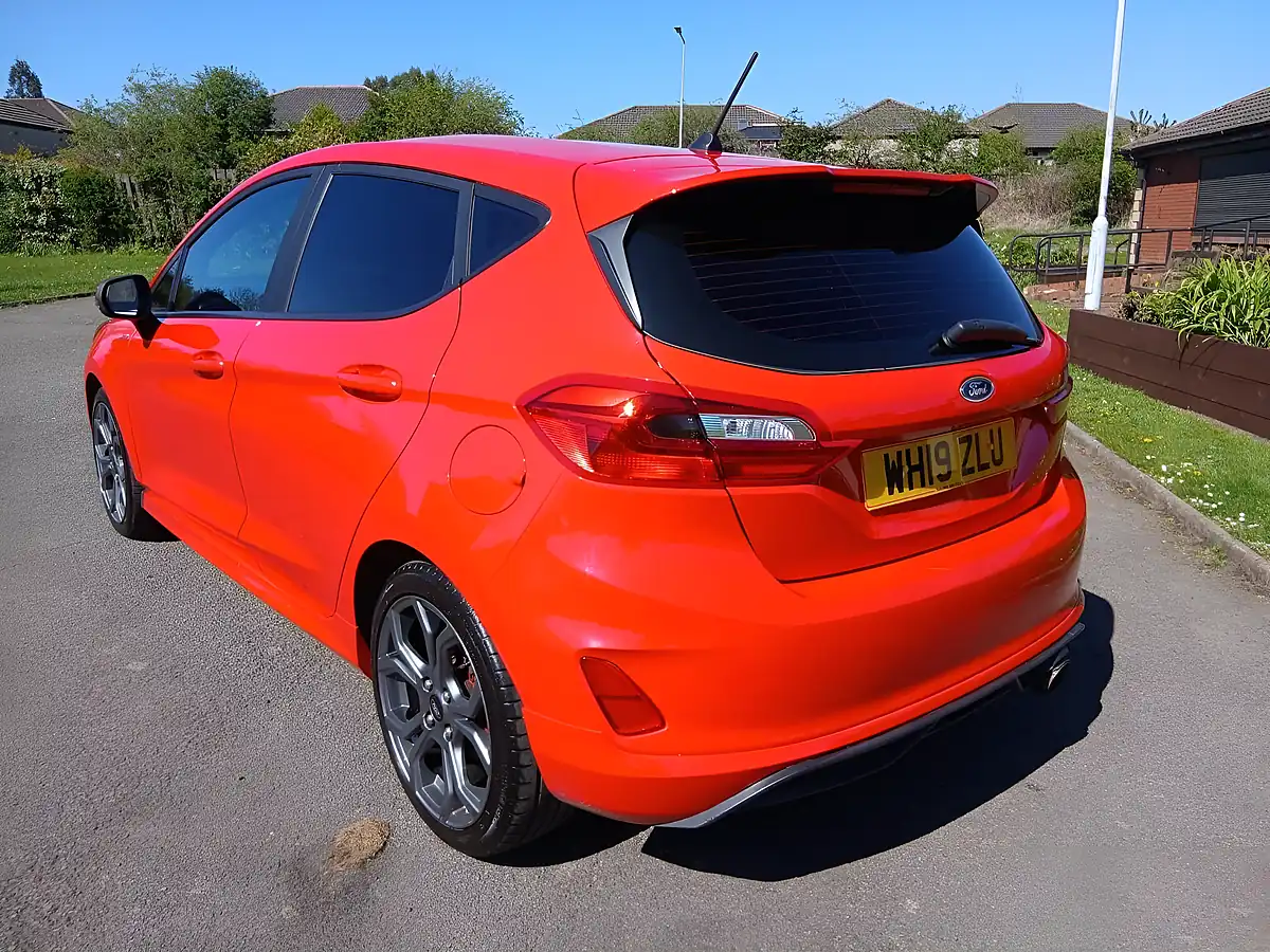 Used 2019 Ford Fiesta ST-Line Red - Interior and Exterior details 6