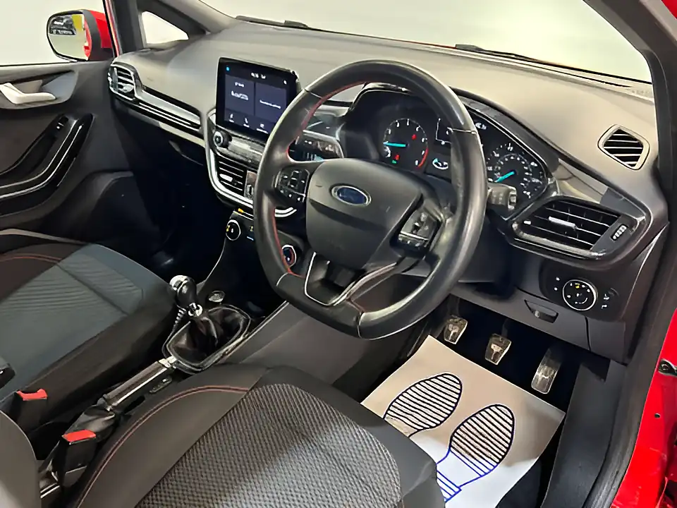 Used 2019 Ford Fiesta ST-Line Red - Interior and Exterior details 11