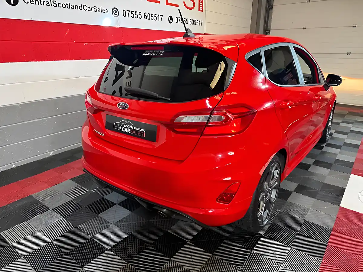 Used 2019 Ford Fiesta ST-Line Red - Interior and Exterior details 6
