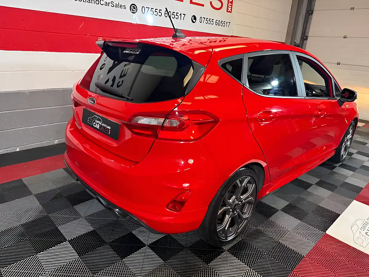 Used 2019 Ford Fiesta ST-Line Red - Interior and Exterior details 7