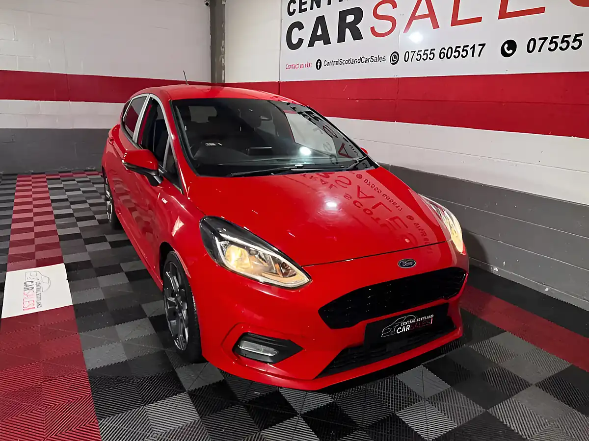 Used 2019 Ford Fiesta ST-Line Red - Interior and Exterior details 2