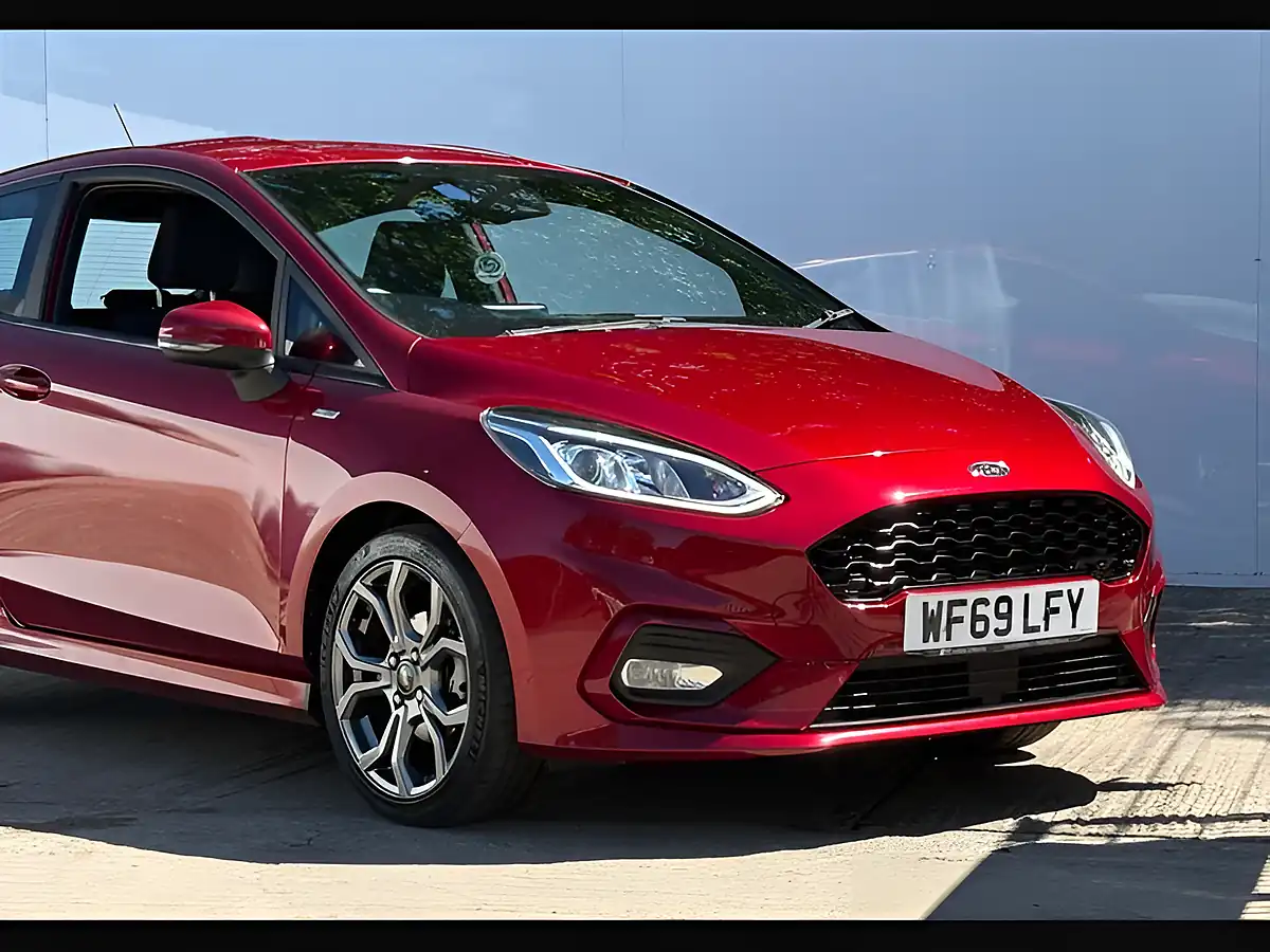 Used 2019 Ford Fiesta ST-Line Ruby Red - Interior and Exterior details 2