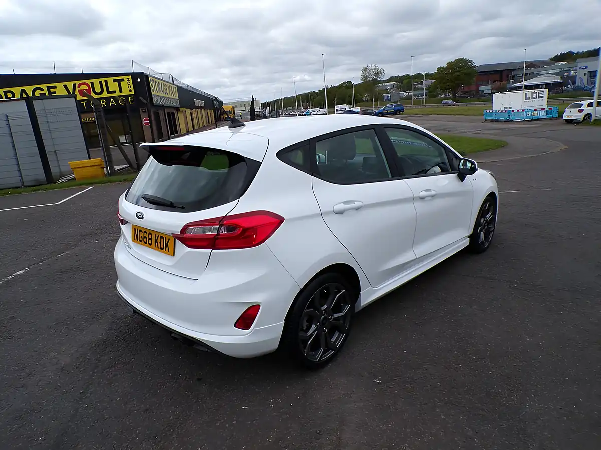 Used 2019 Ford Fiesta ST-Line White - Interior and Exterior details 14