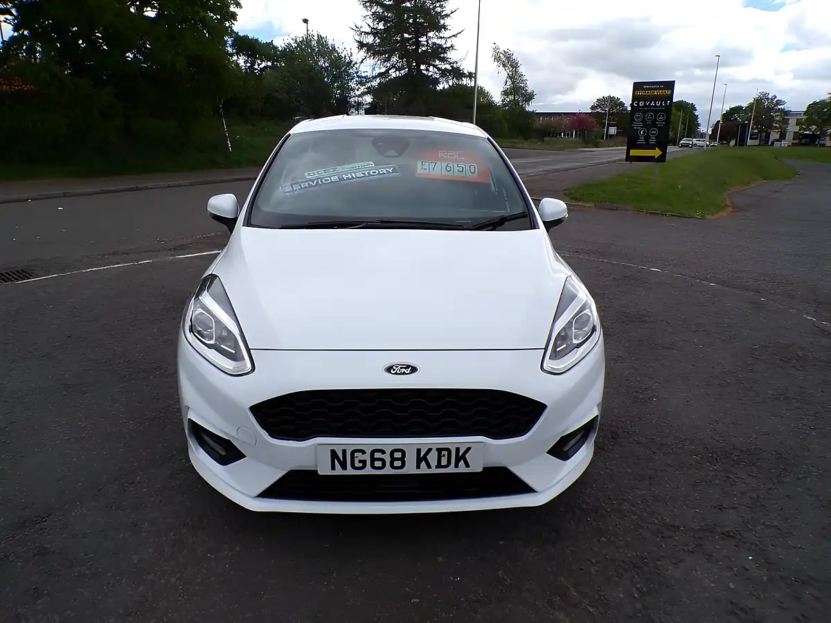 Used 2019 Ford Fiesta ST-Line White - Interior and Exterior details 6