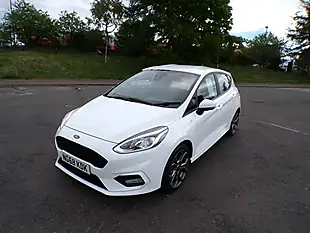 Used 2019 Ford Fiesta ST-Line White - Interior and Exterior details 7
