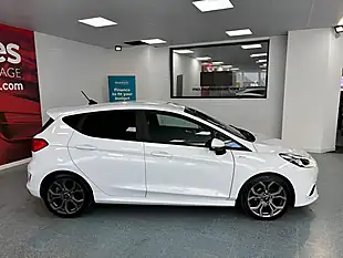 Used 2019 Ford Fiesta ST-Line White - Interior and Exterior details 4