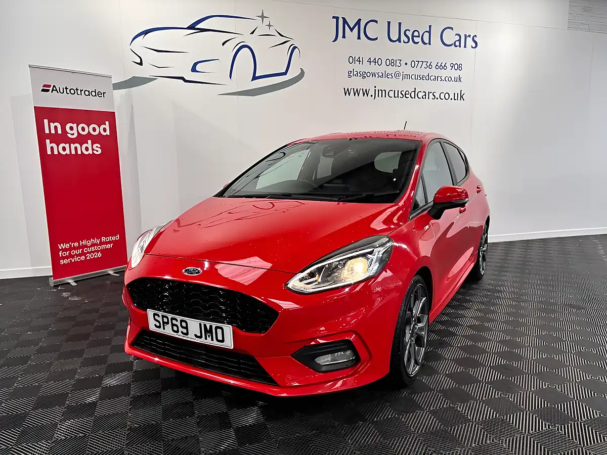 Used 2019 Ford Fiesta ST-Line X Red - Front View