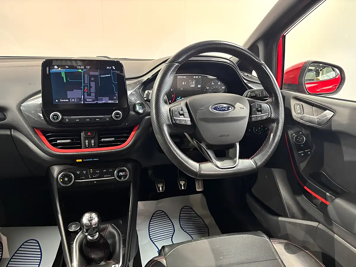 Used 2019 Ford Fiesta ST-Line X Red - Interior and Exterior details 11
