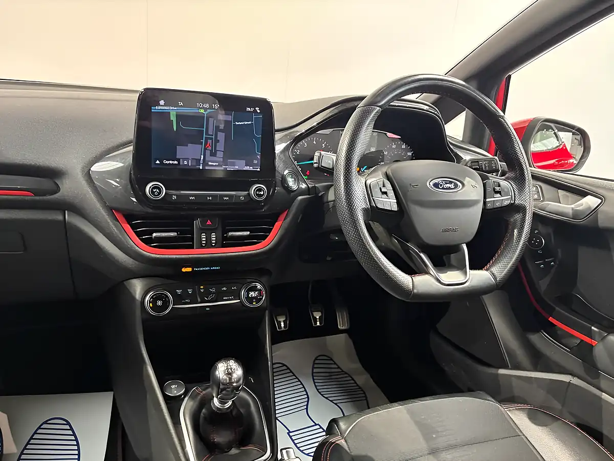 Used 2019 Ford Fiesta ST-Line X Red - Interior and Exterior details 12