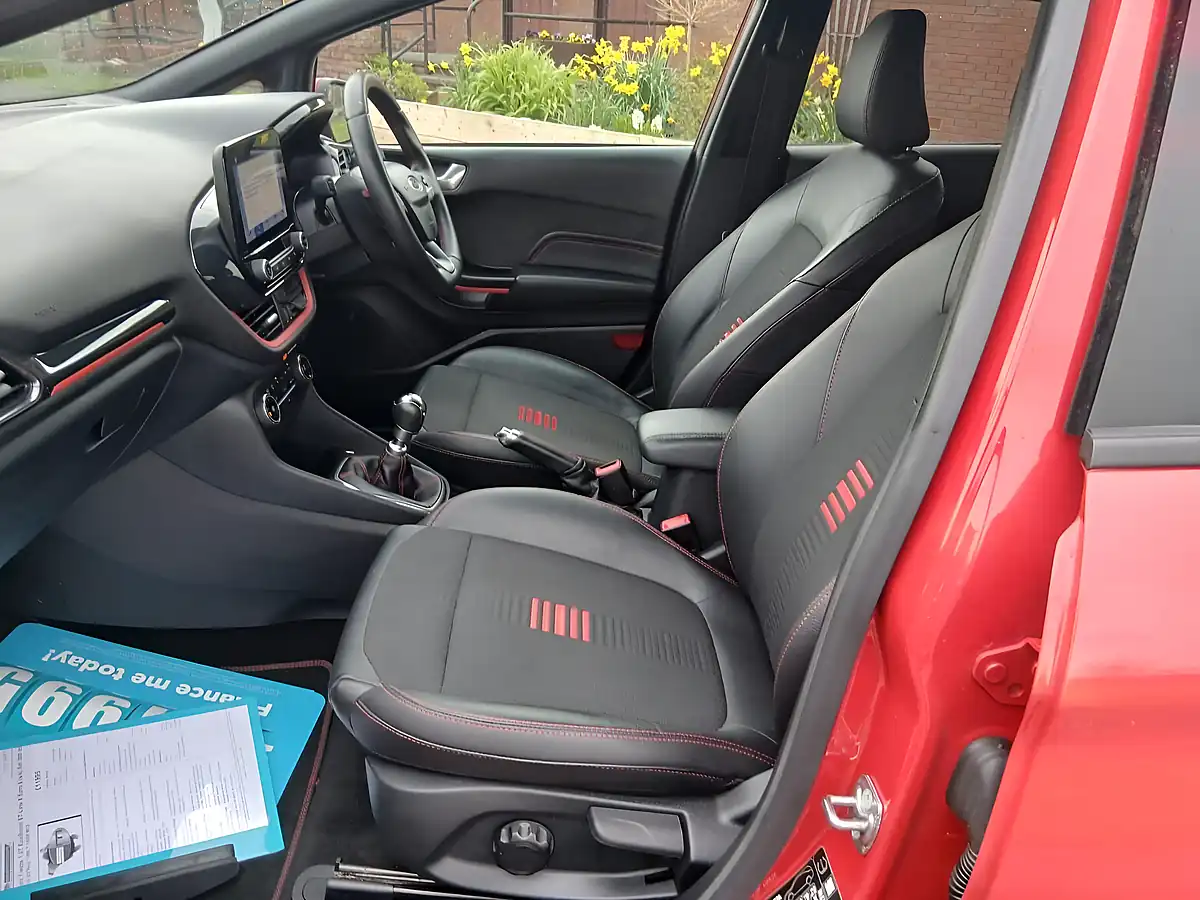Used 2019 Ford Fiesta ST-Line X Red - Interior and Exterior details 12