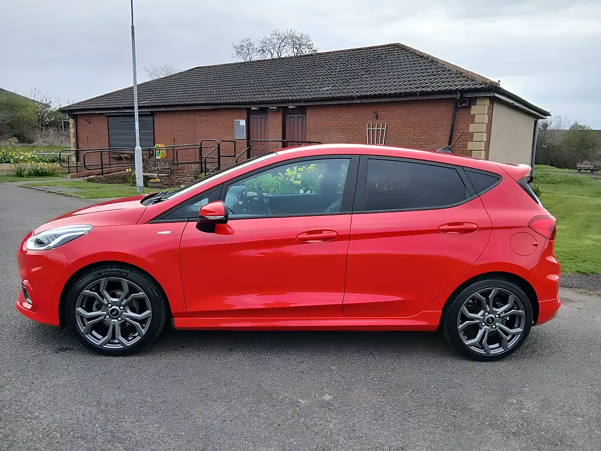 Used 2019 Ford Fiesta ST-Line X Red - Interior and Exterior details 4