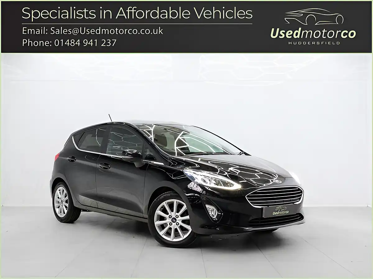 Used 2019 Ford Fiesta Titanium Black - Front View