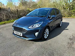 Used 2019 Ford Fiesta Titanium Blue - Interior and Exterior details 3