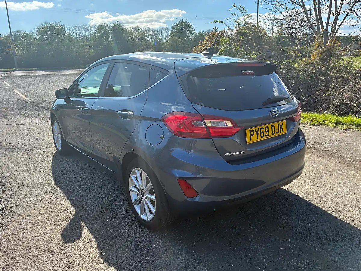 Used 2019 Ford Fiesta Titanium Blue - Interior and Exterior details 4