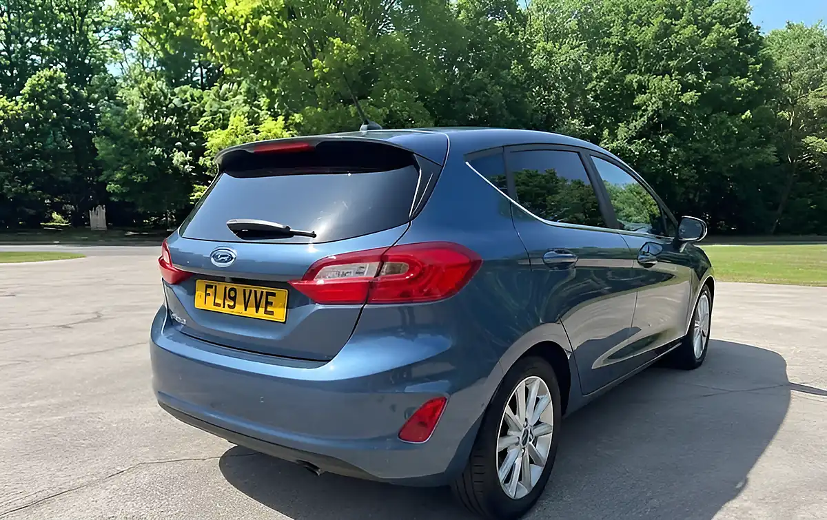 Used 2019 Ford Fiesta Titanium Blue - Interior and Exterior details 3