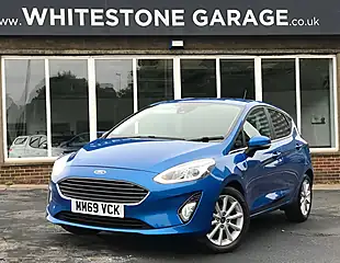Used 2019 Ford Fiesta Titanium Bright Blue - Interior and Exterior details 3
