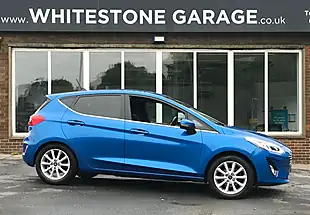 Used 2019 Ford Fiesta Titanium Bright Blue - Interior and Exterior details 4