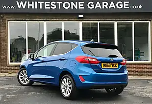 Used 2019 Ford Fiesta Titanium Bright Blue - Interior and Exterior details 6