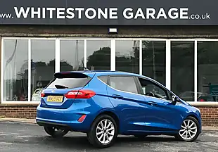Used 2019 Ford Fiesta Titanium Bright Blue - Interior and Exterior details 7