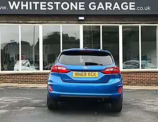 Used 2019 Ford Fiesta Titanium Bright Blue - Interior and Exterior details 8