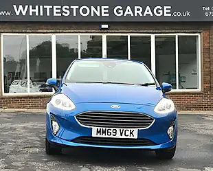 Used 2019 Ford Fiesta Titanium Bright Blue - Interior and Exterior details 9