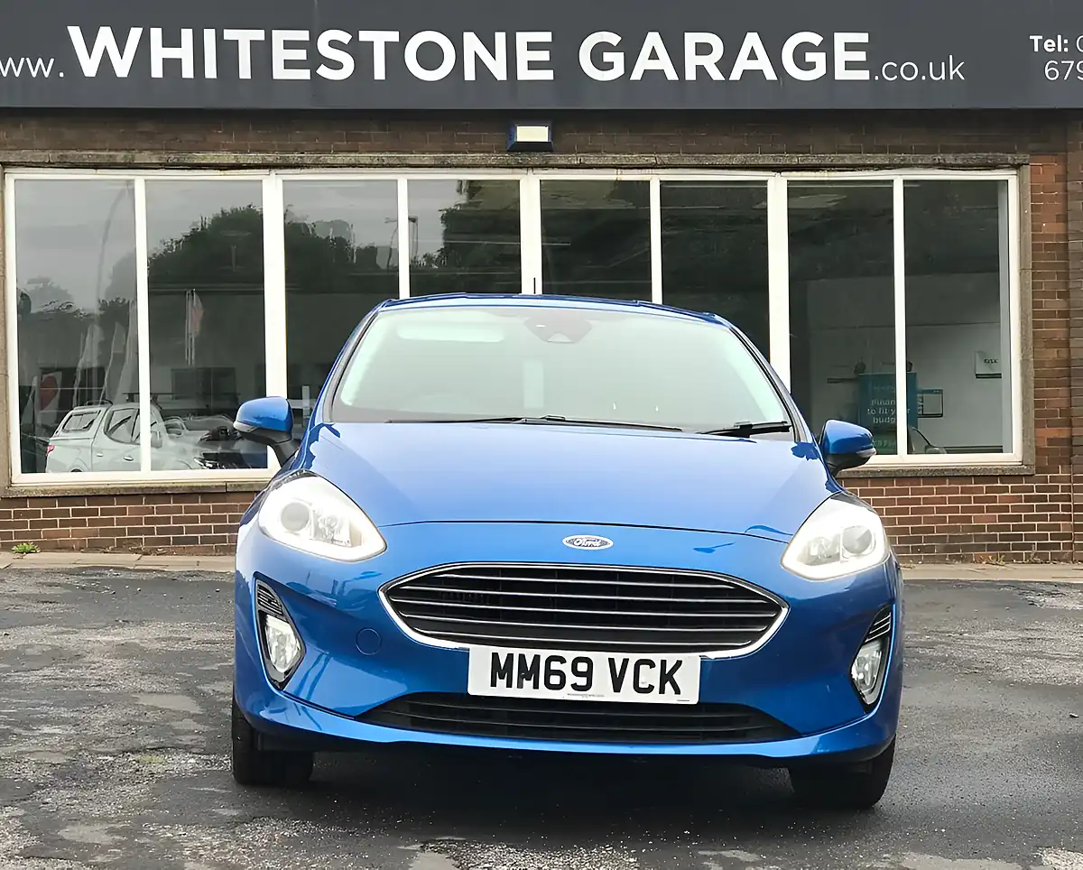 Used 2019 Ford Fiesta Titanium Bright Blue - Interior and Exterior details 9