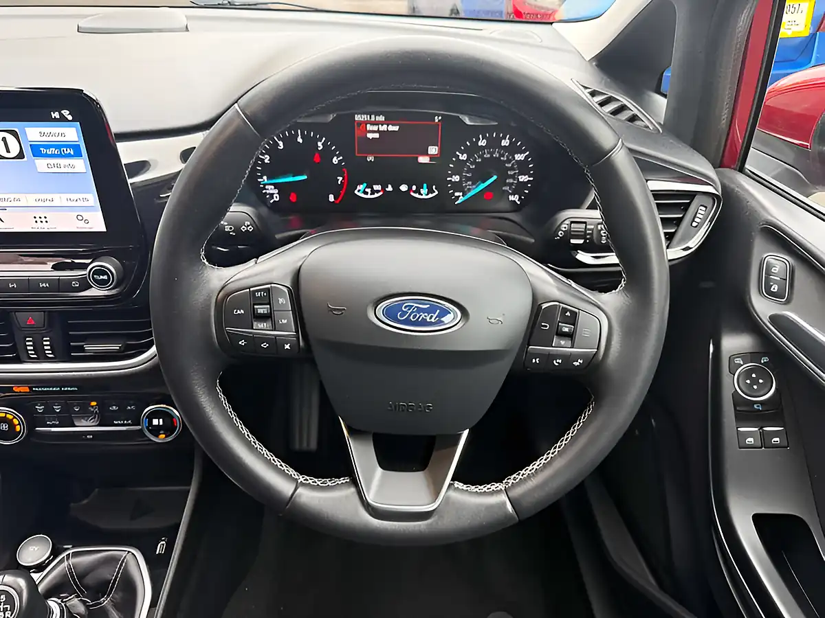 Used 2019 Ford Fiesta Titanium Red - Interior and Exterior details 18