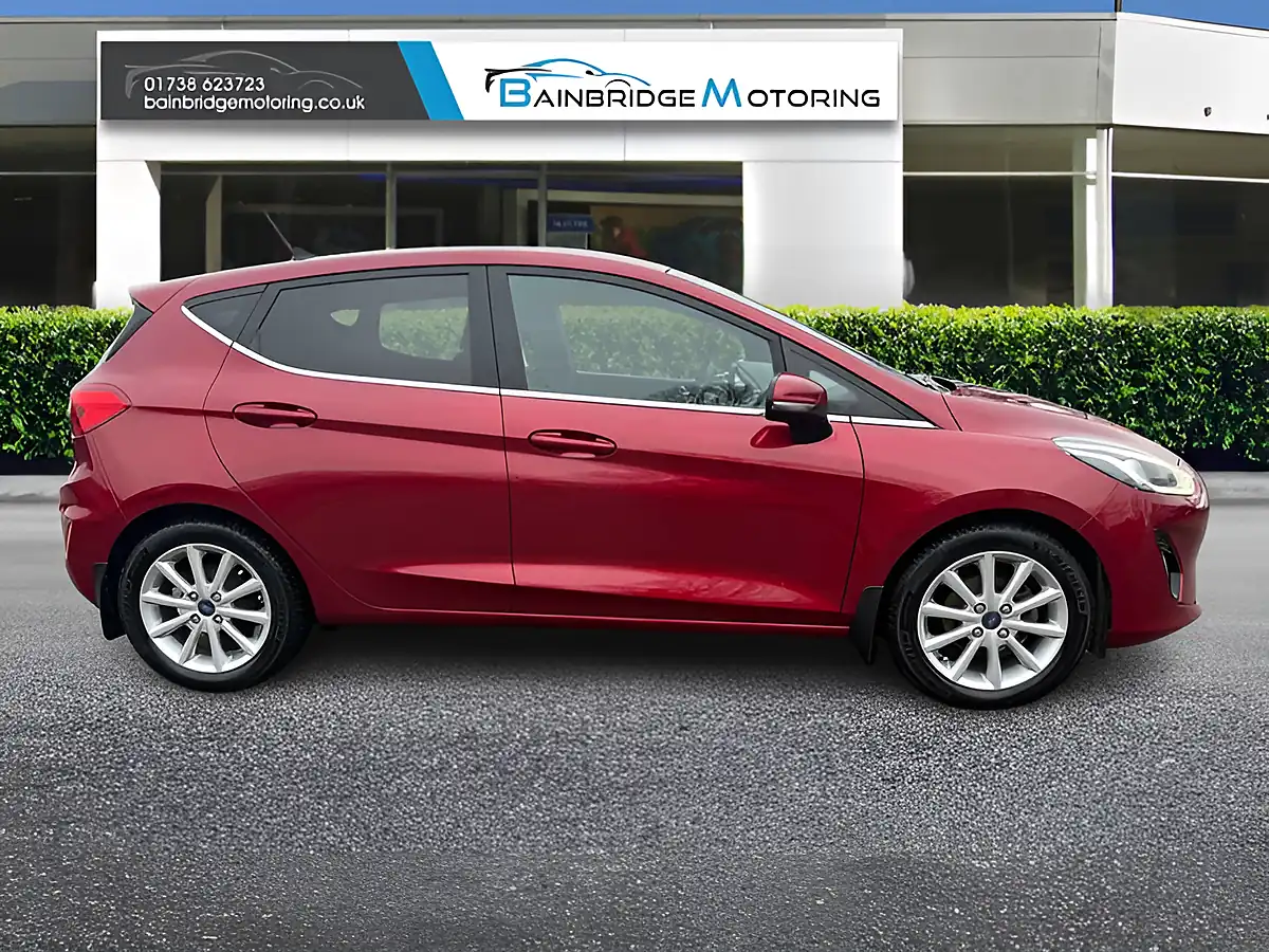 Used 2019 Ford Fiesta Titanium Red - Interior and Exterior details 2