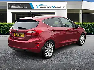 Used 2019 Ford Fiesta Titanium Red - Interior and Exterior details 3
