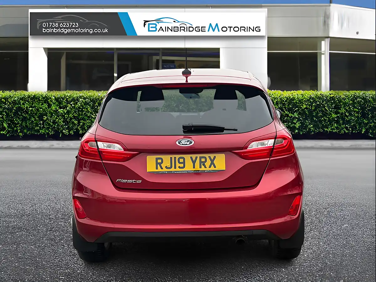 Used 2019 Ford Fiesta Titanium Red - Interior and Exterior details 4