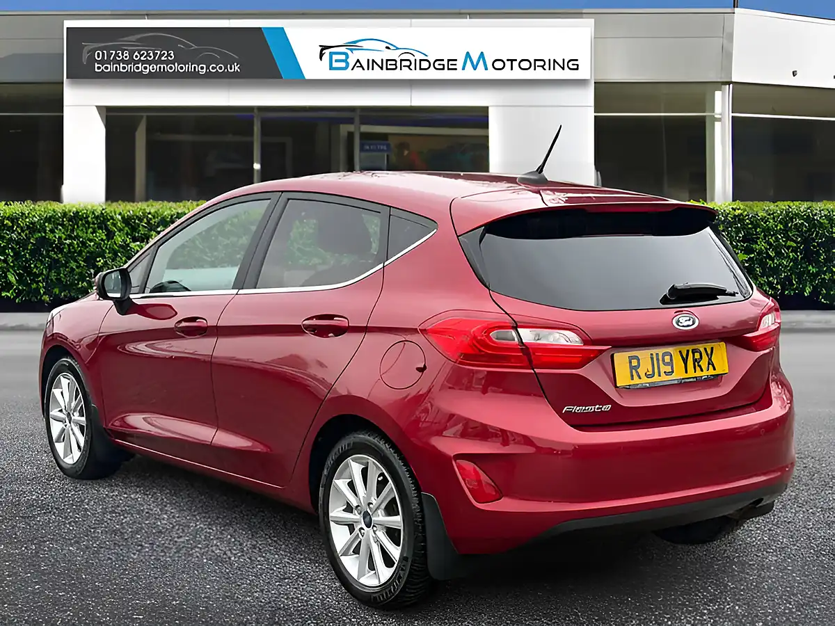 Used 2019 Ford Fiesta Titanium Red - Interior and Exterior details 5
