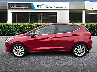 Used 2019 Ford Fiesta Titanium Red - Interior and Exterior details 6