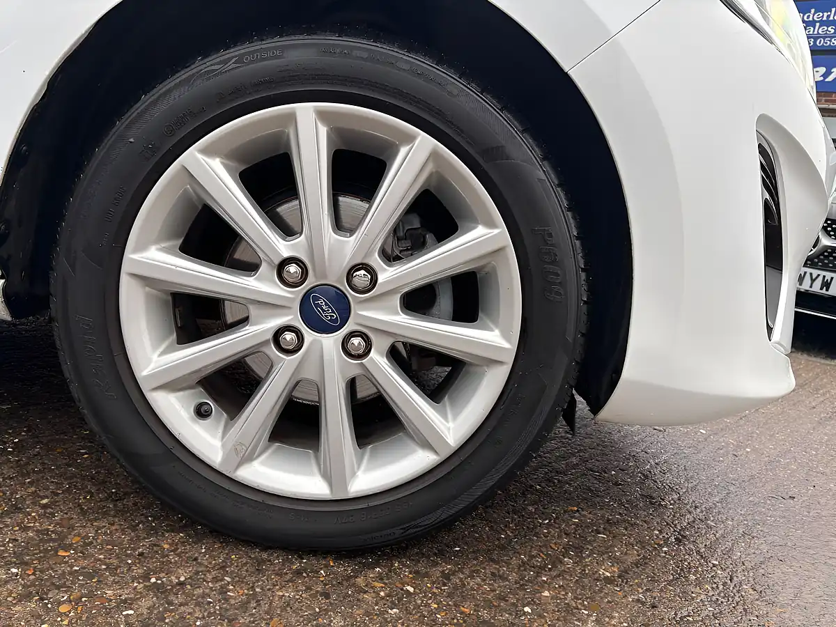 Used 2019 Ford Fiesta Titanium White - Interior and Exterior details 12